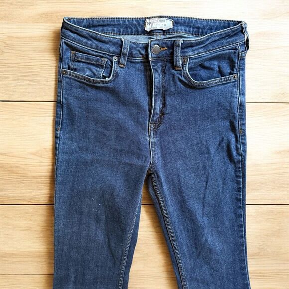 Free People Dark High Waisted Flare Leg Jeans 28” - Picture 2 of 9